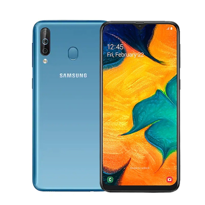 shop with crypto buy Samsung Galaxy A40s Cellphone 6.4 inch 6GB RAM 64GB ROM 4G LTE Android Mobile phone 5000mAh Smartphone pay with bitcoin