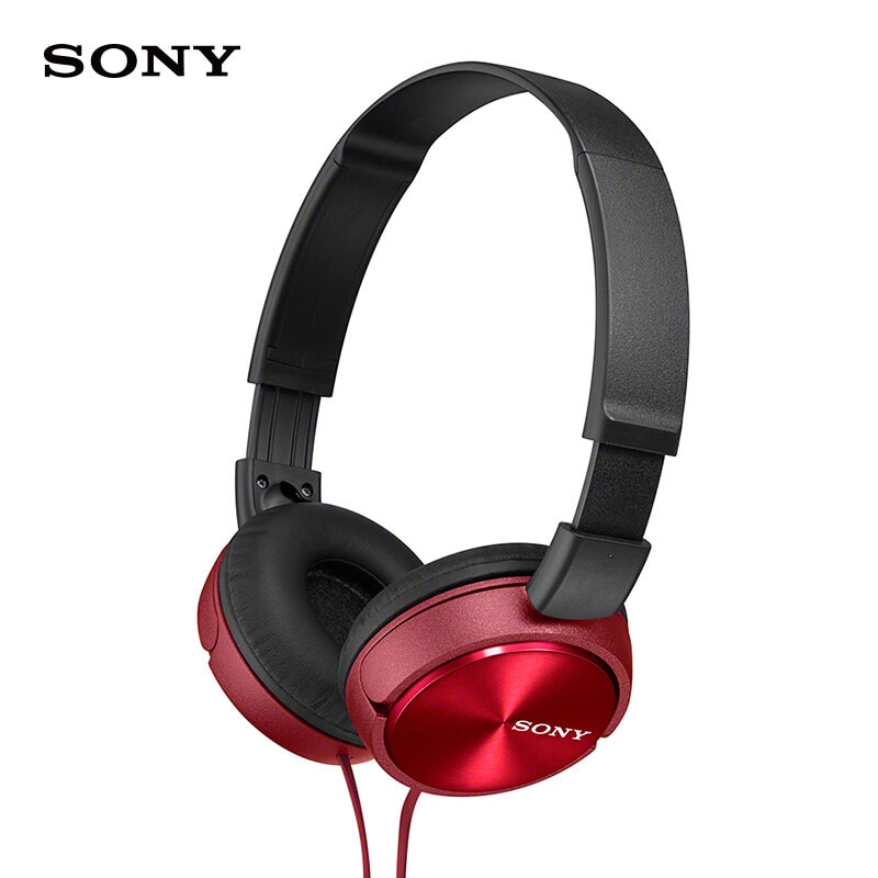 shop with crypto buy Original Sony earphones Headphones Headset Subwoofer Universal Phone Computer Music MDR-ZX310 for computer pay with bitcoin