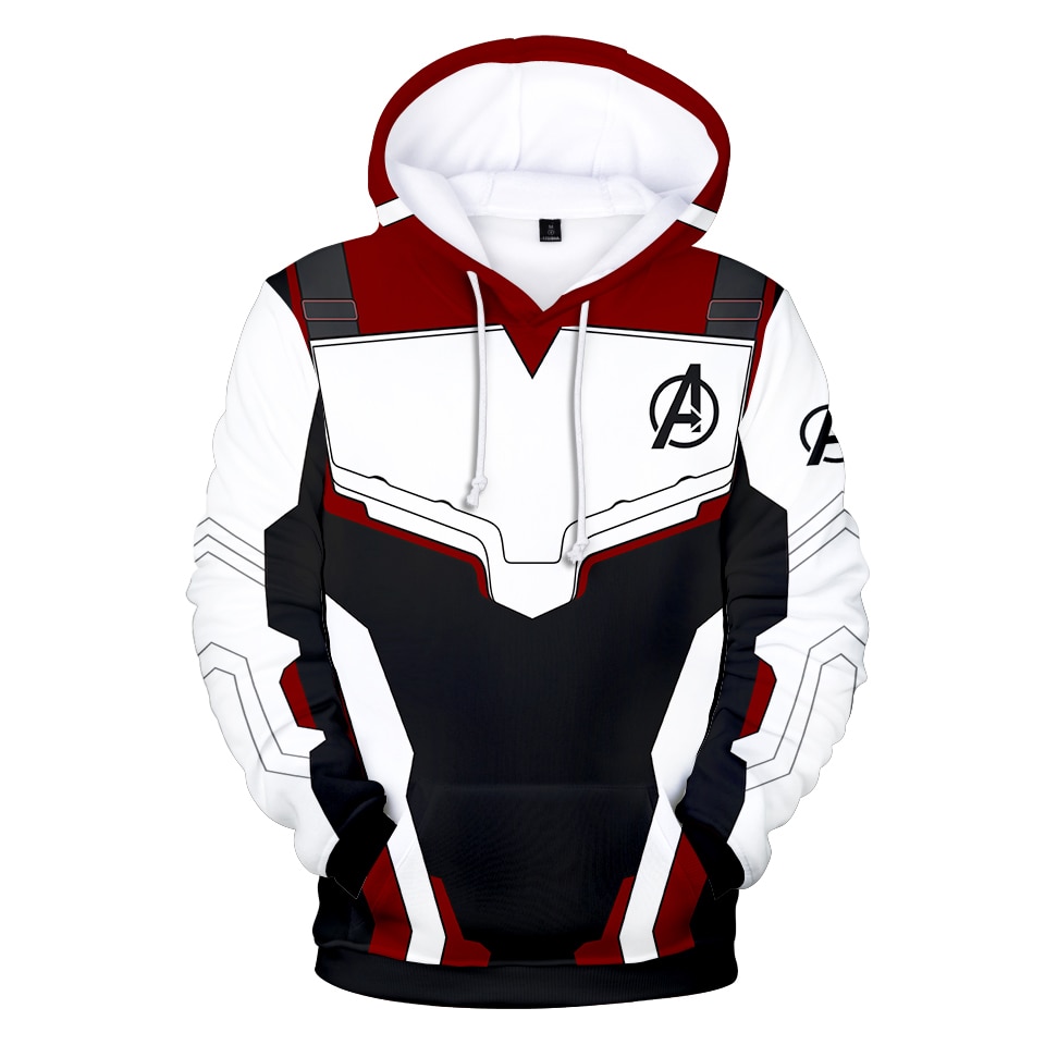 shop with crypto buy Avengers Endgame Quantum Realm Sweatshirt with hooded Advanced Tech Hoodie pay with bitcoin
