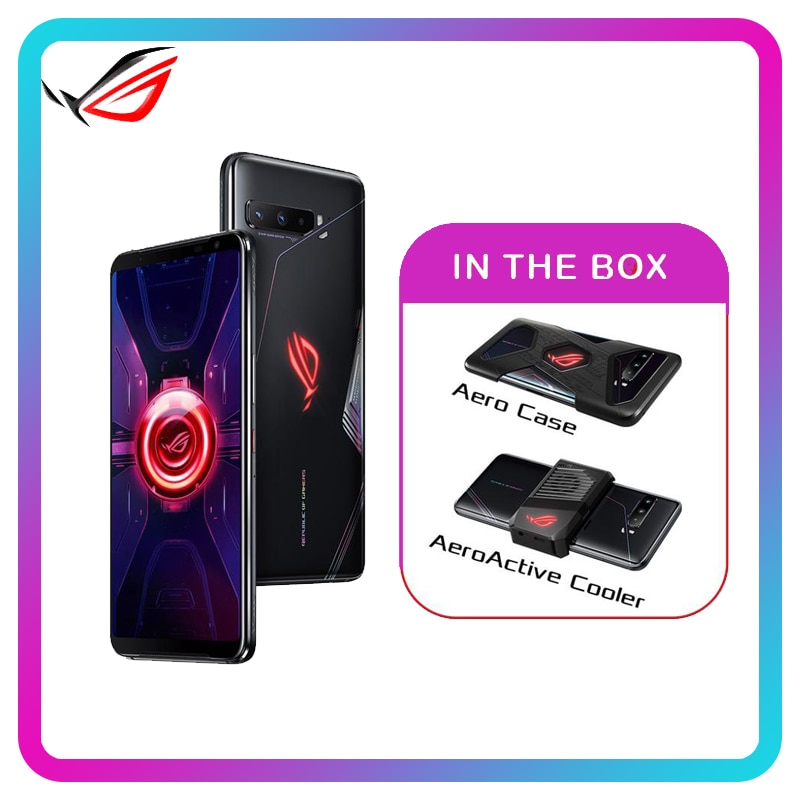 shop with crypto buy ASUS rog phone 3 ZS661KS Global Version 12GB RAM 512GB ROM Snapdragon 865+ Gaming Phone 5G smartphone OTA multilanguages pay with bitcoin