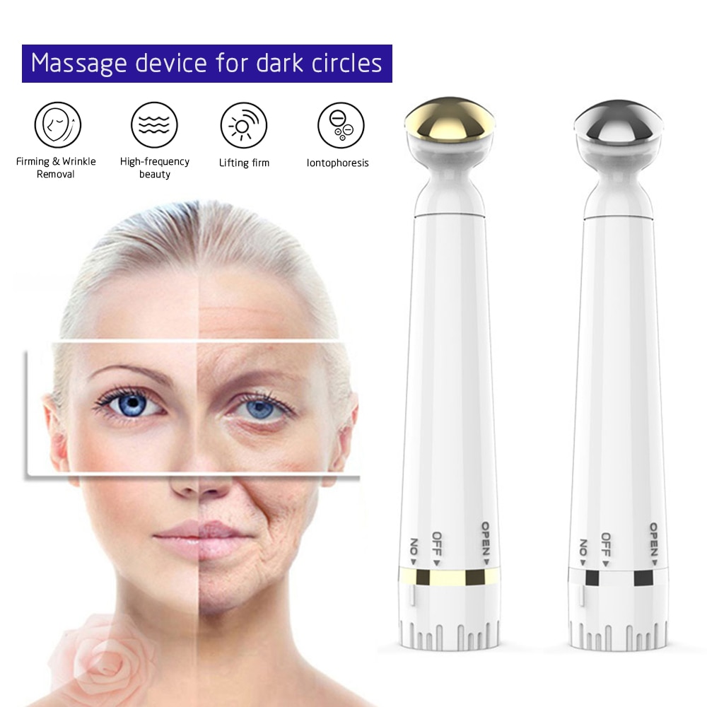 shop with crypto buy Mini Electric Vibration Eye Massager Anti-Ageing Wrinkle Dark Circle Pen Removal Rejuvenation Beauty Care Portable Pen pay with bitcoin