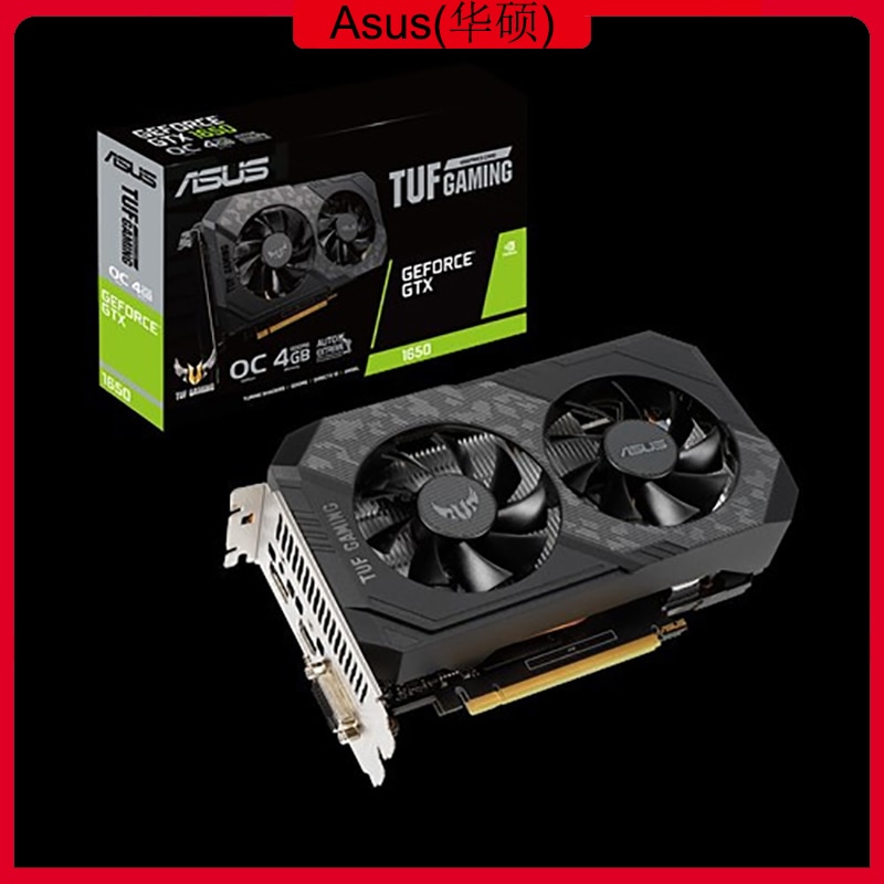 shop with crypto buy Asus TUF-GTX1650-O4GD6-P-GAMING Graphics Card NVIDIAÂ® GeForce GTX 1650 PCI Express 3.0 GDDR6 4GB DVI DP Video Card pay with bitcoin