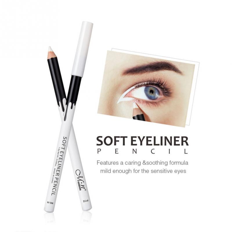 shop with crypto buy 12PCS Lot white Make Up Pen Eyeliner Eye Liner Pencil Eyebrow Eye shadow Cosmetics Eyes Makeup Tools pay with bitcoin