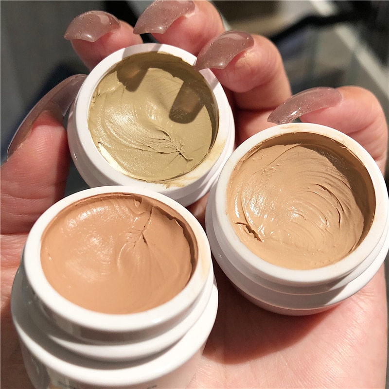 shop with crypto buy NOVO 3 Colours Full Cover Face Concealer Eye Dark Circle Cream Waterproof Liquid Corrector Cream Base Make Up Cosmetic Wholesale pay with bitcoin