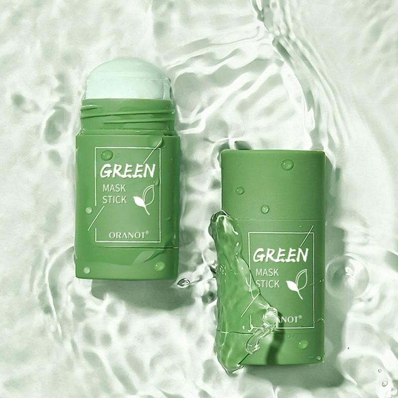 shop with crypto buy Cleansing Green Stick Green Tea Stick Mask Purifying Clay Stick Mask Oil Control Anti-acne Eggplant Skin Care Whitening pay with bitcoin