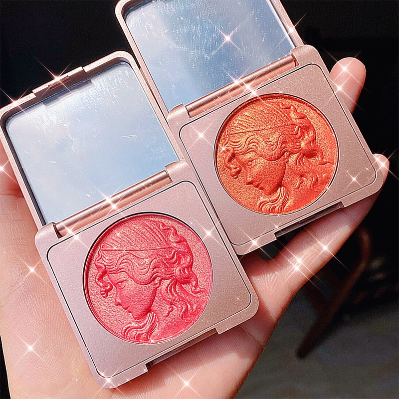shop with crypto buy Cde Andy 2 Colors Blush Peach Pallete Face Blush Mineral Pigment Palette Cream Shining Blusher Face Red Shadow Cosmestics Powder pay with bitcoin