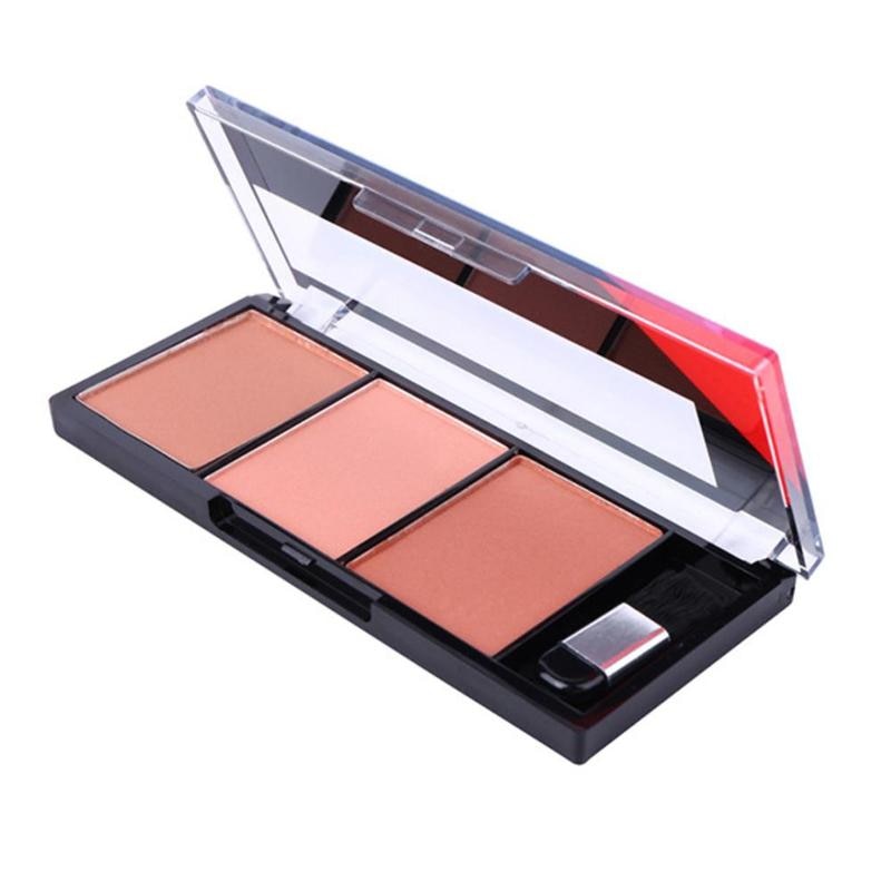 shop with crypto buy Face Blush Palette Makeup Natural Powder Rouge Easy To Wear Women Makeup Blush Palette Mineral Pigment Blusher Blush With Brush pay with bitcoin