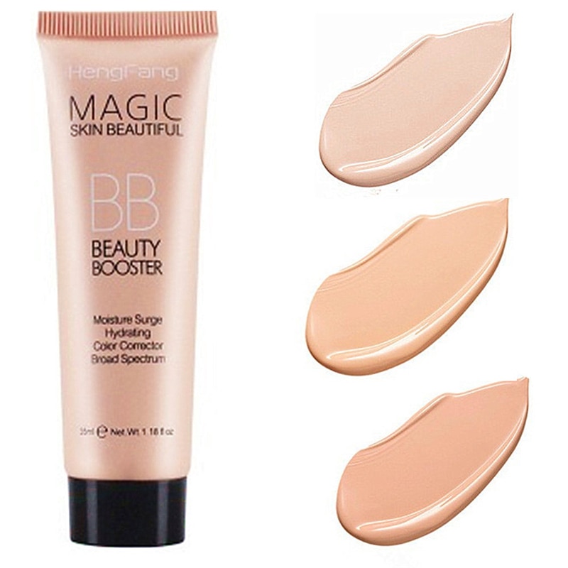 shop with crypto buy BB Cream Full Cover Face Base Liquid Foundation Makeup Waterproof Long Lasting Facial Concealer Whitening Cream Korean Make Up pay with bitcoin