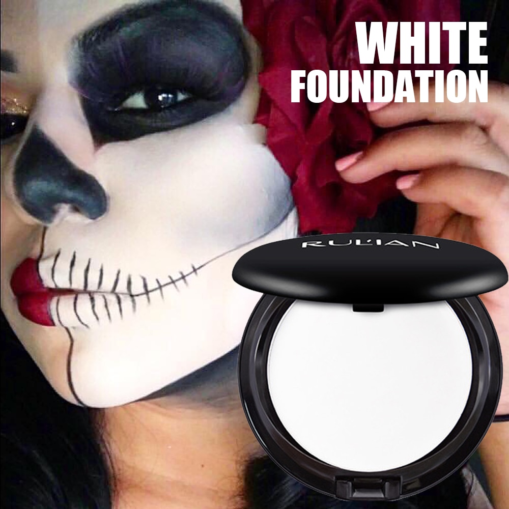 shop with crypto buy White Foundation Cream Concealer Full Coverage Foundation Festival Painting Face Concealer Cream Waterproof Makeup Cosmetics pay with bitcoin