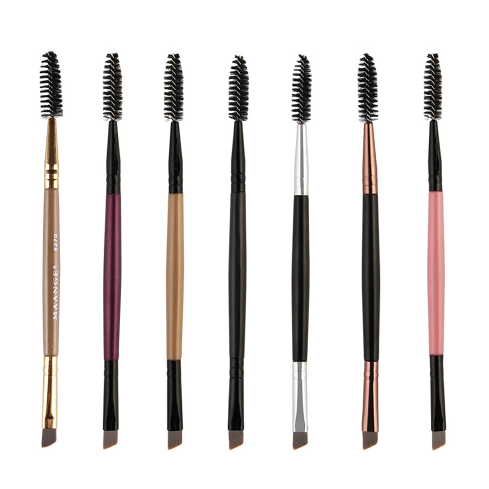 shop with crypto buy 1 Pcs Eyelash Eyebrow Brush Double Head Brush Eyelash Eyebrow Cosmetics Beauty Tools Makeup Brush Eyebrow Brushes Accessories pay with bitcoin