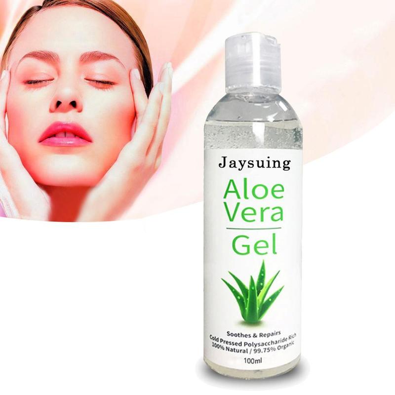 shop with crypto buy Aloe Gel Moisturizing Cream Natural Organic Soothing Skin Anti Acne Repair Sunburn Beauty pay with bitcoin