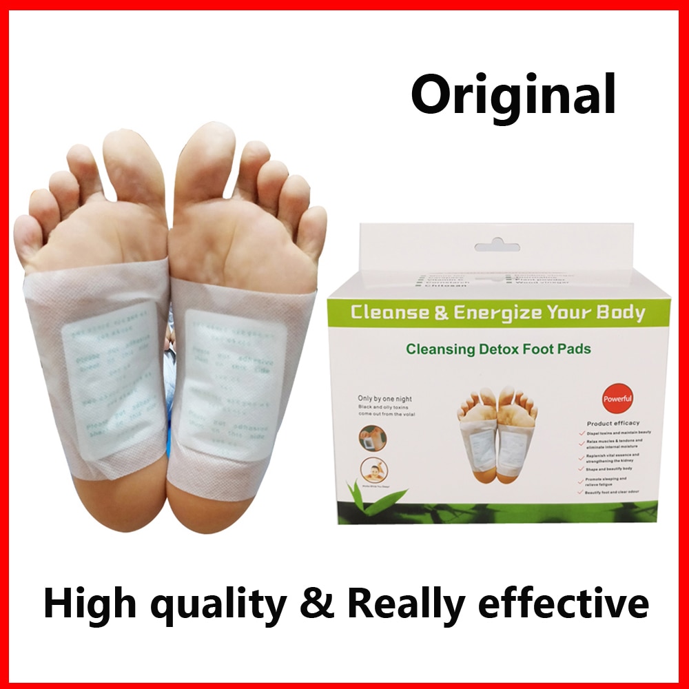 shop with crypto buy Original Detox Foot Patches Artemisia Argyi Pads Toxins Feet Slimming Cleansing Herbal Body Health Adhesive Pad Weight Loss pay with bitcoin