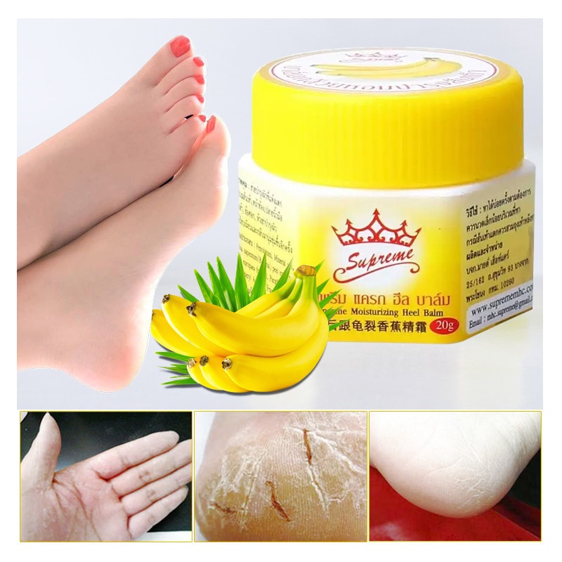 shop with crypto buy 20g Feet Care Cream Anti-Drying Crack Heel Balm For Rough Dry & Cracked Feet Skin Beauty Care Product TSLM1 pay with bitcoin