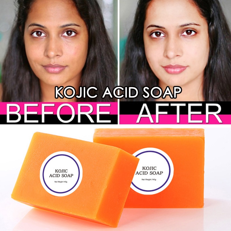 shop with crypto buy 100g Kojic Acid Soap Dark Black Skin Lightening Soap Hand made Soap Glutathione Whitening Soap Skin Bleaching Soap Brighten Face pay with bitcoin