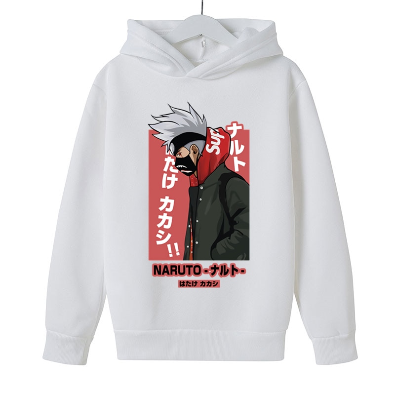 shop with crypto buy Japanese Boy Anime Naruto- Hoodie kakashi Akatsuki Graphic Sweatshirts Sasuke Streetwear Itachi Cartoon Fashion Unisex Male Tops pay with bitcoin