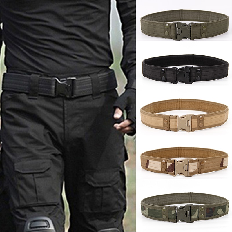 shop with crypto buy 2020 Hot Mens Tactical Belt Military Nylon Belts Outdoor Multifunctional Training Waistband High Quality Camouflage Waist Strap pay with bitcoin