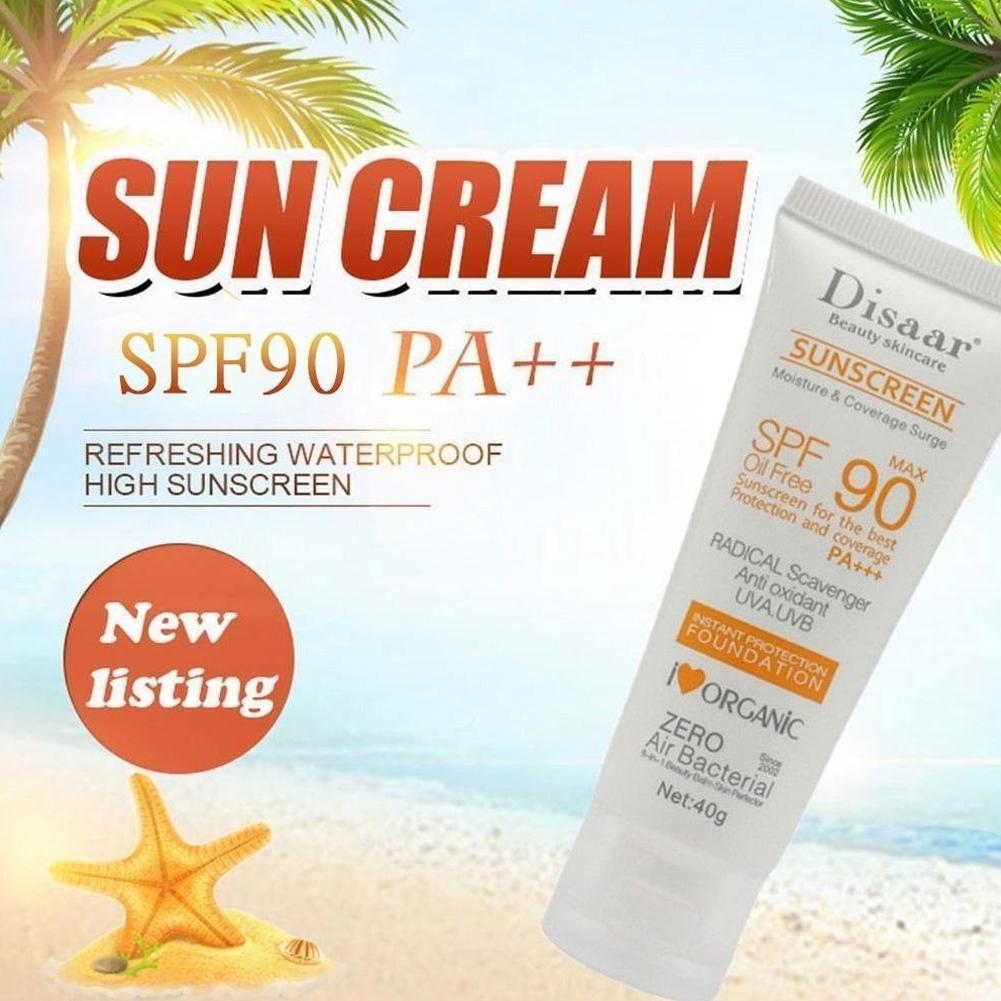 shop with crypto buy Body Sunscreen Whitening Sun Cream Sunblock Skin Protective Cream Anti-Aging Oil-control Moisturizing SPF 90 TSLM1 pay with bitcoin
