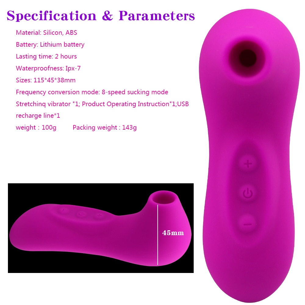 shop with crypto buy Powerful Clit Sucker Vibrator Tongue Vibrating Nipple Sucking Blowjob Clitoris Stimulator Etotic Sex Toys for Women Masturbator pay with bitcoin