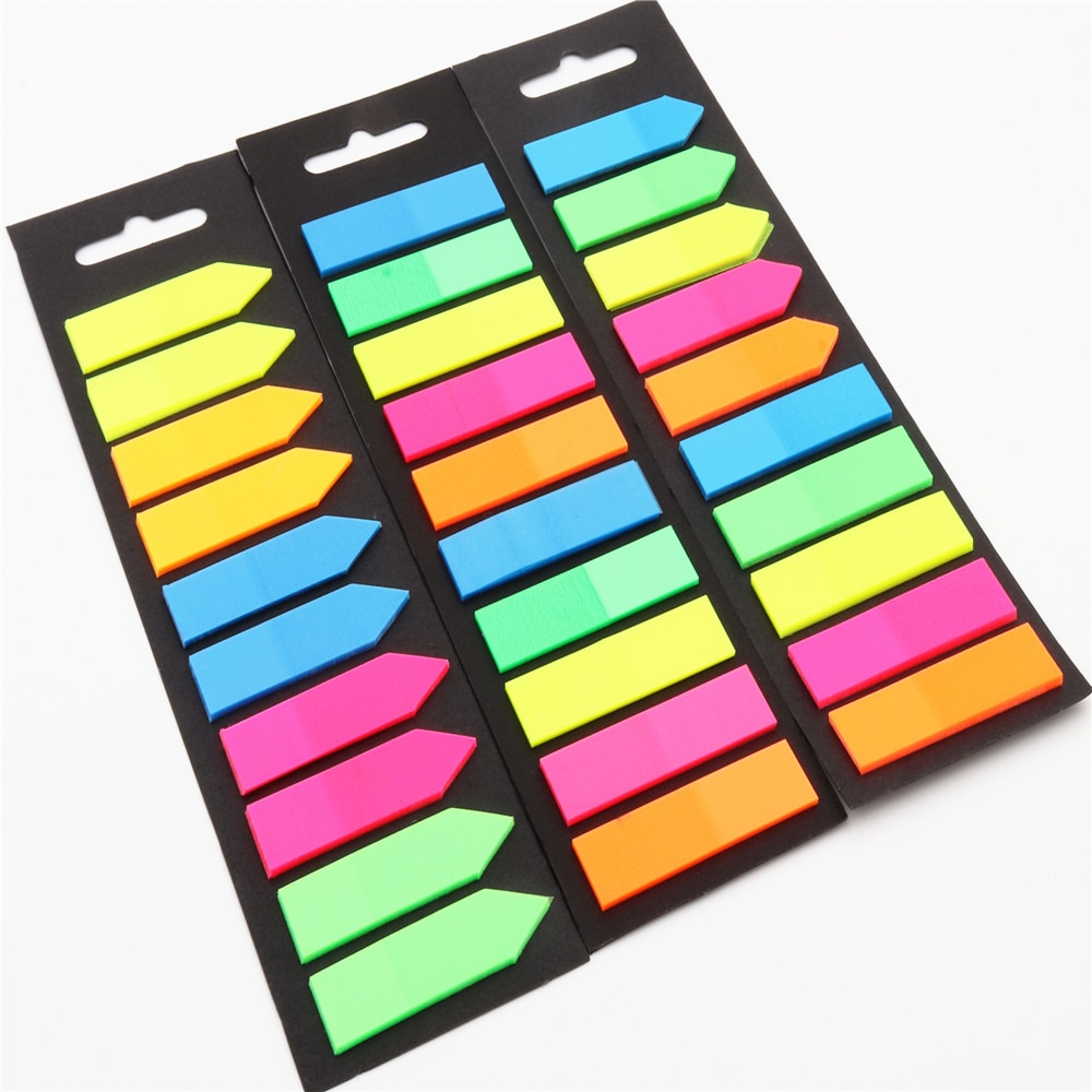 shop with crypto buy 200 sheets Fluorescence Self Adhesive Memo Pad Sticky Notes Bookmark Marker Memo Sticker Paper Student office Supplies pay with bitcoin