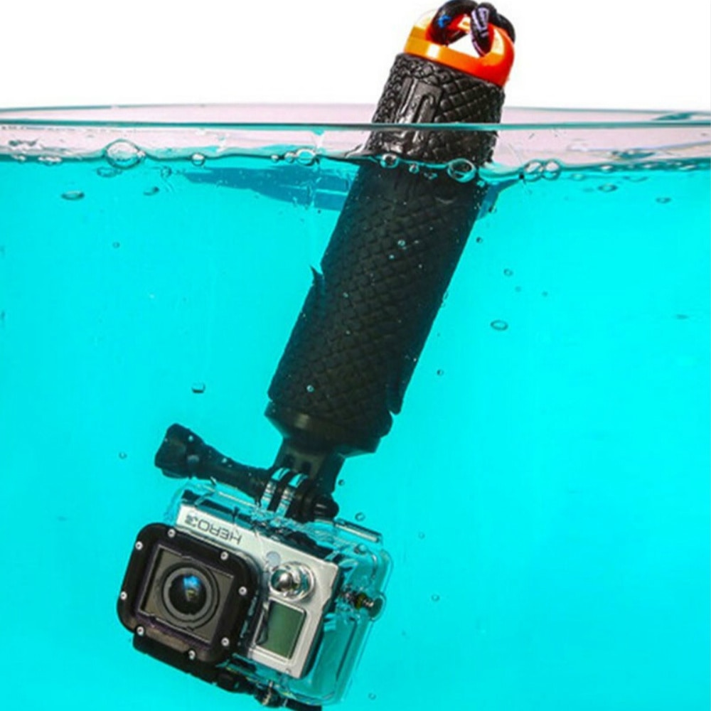 shop with crypto buy Water Floating Hand Grip Handle Mount Float accessories for Go Pro Gopro Hero 8 7 6 5 4 Xiaomi Yi 4K SJ4000 SJ5000 Action Camera pay with bitcoin