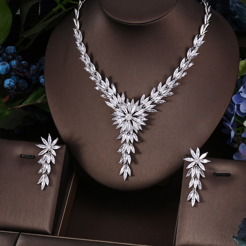 shop with crypto buy AccKing Hotsale African 2pcs Bridal Jewelry Sets New Fashion Dubai Jewelry Set For Women Wedding Party Accessories Design pay with bitcoin