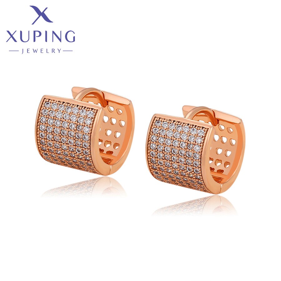 shop with crypto buy Xuping Jewelry Fashion Elegant Gold Plated Earrings with Synthetic CZ for Women Gifts 20134 pay with bitcoin