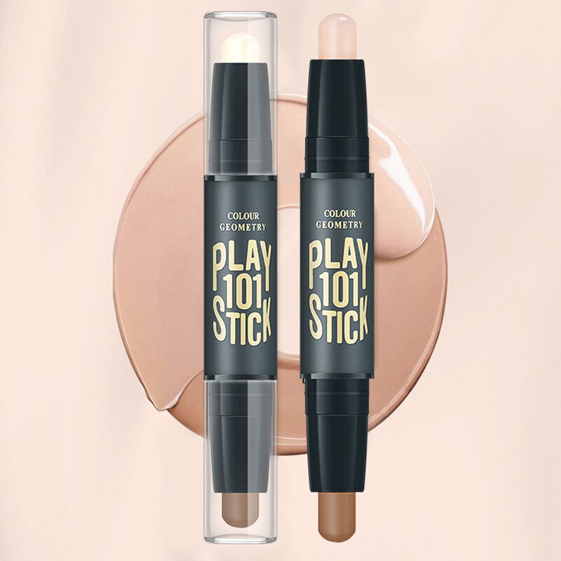 shop with crypto buy Double head V Face Contour Stick High light Shadow Concealer Pen Waterproof And Sweat proof Long lasting Makeup TSLM2 pay with bitcoin