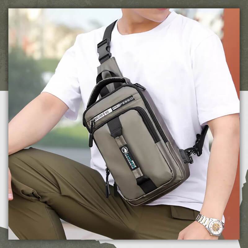 shop with crypto buy Men Waterproof Oxford Crossbody Bag Anti-theft Shoulder Sling Bag Multifunction Short Travel Messenger Chest Pack Male Dropshi pay with bitcoin