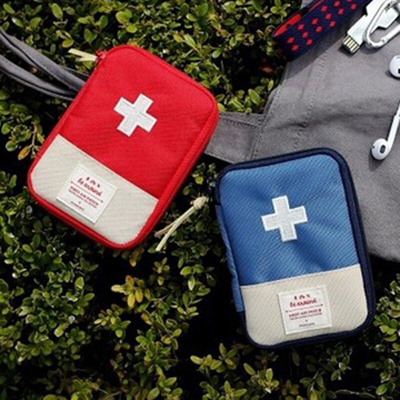 shop with crypto buy Discount 1pcs S/L Portable Traveling Kit Household First Aid Small Medicine Box Emergency Survival Pill Case pay with bitcoin