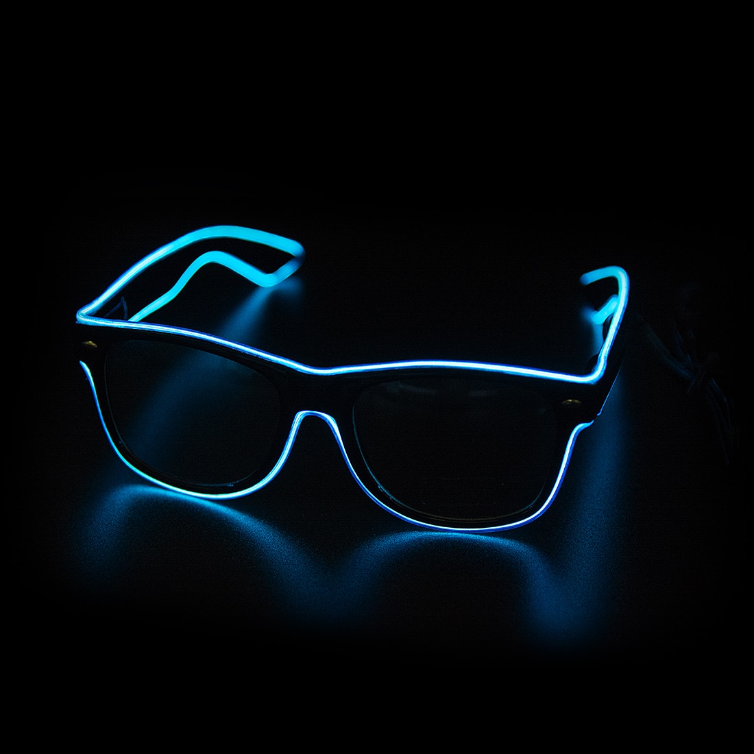 shop with crypto buy Led Glasses Neon Party Flashing Glasses EL Wire Glowing Gafas Luminous Bril Novelty Gift Glow Sunglasses Bright Light Supplies pay with bitcoin