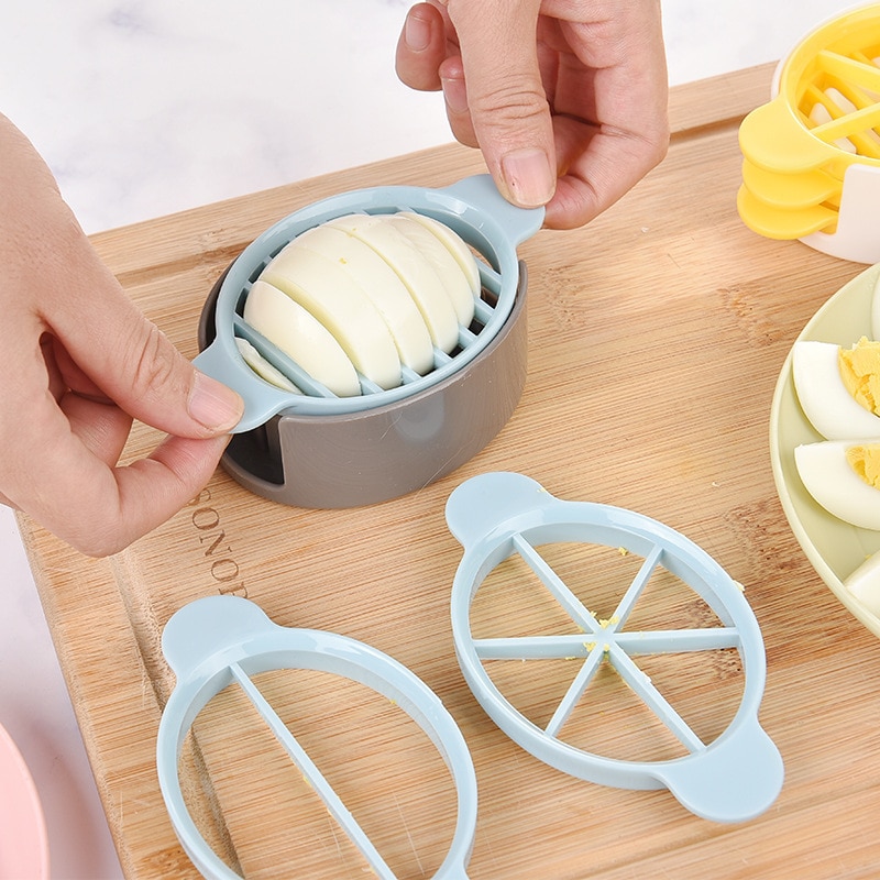 shop with crypto buy Egg Slicer Cutter Egg Cooking Tool Multifunctional Mold Cutter Artifact Gadgets Kitchen Utensils pay with bitcoin