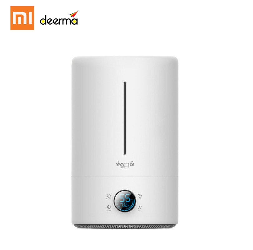 shop with crypto buy Xiaomi Deerma 5L Air Humidifier Household Ultrasonic Diffuser Humidifier Aromatherapy Humificador For Office Home pay with bitcoin