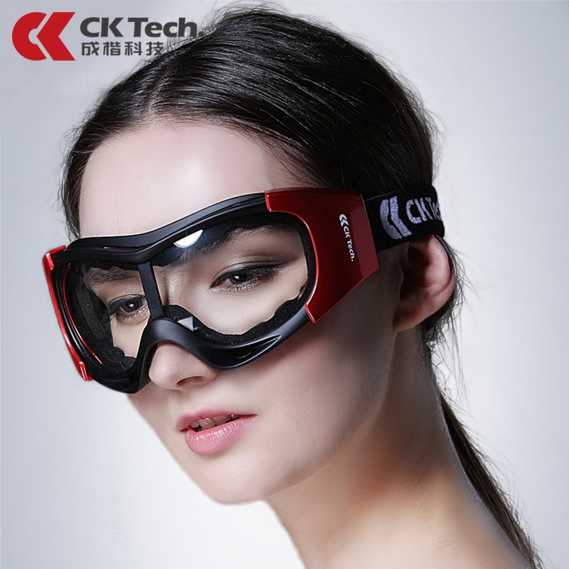 shop with crypto buy CK Tech. Windproof Safety Goggles Protective Eyeglasses Sand proof Anti-fog anti-impact Cycling Industrial Labor Work Glasses pay with bitcoin