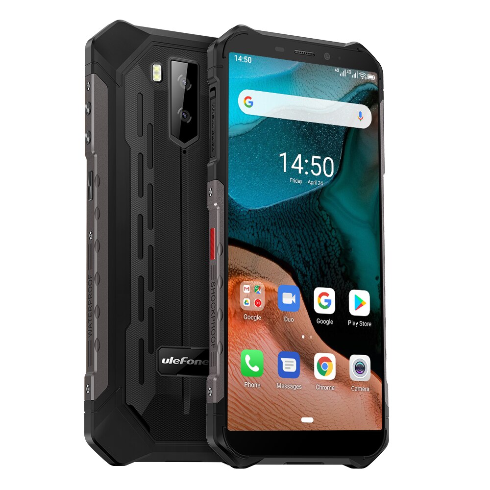 shop with crypto buy Ulefone Armor X5 Android 10 Rugged Waterproof Smartphone IP68 MT6762 Cell Phone 3GB 32GB Octa core NFC 4G LTE Mobile Phone pay with bitcoin