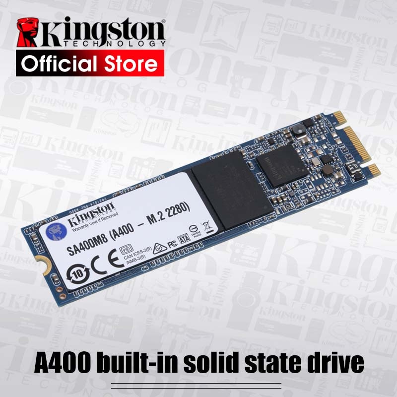 shop with crypto buy Kingston A400 SSD Internal Solid State Drive M.2 2280 120GB 240GB Hard Disk HDD HD SSD For laptop pay with bitcoin