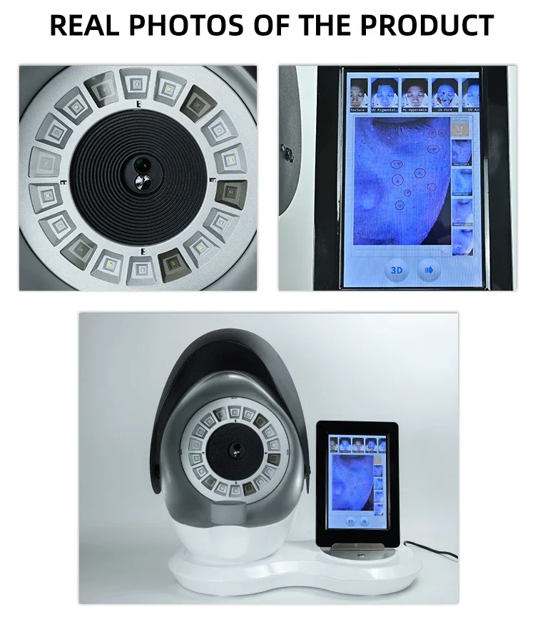 2025 NEWEST Skin Analyzer AI Intelligent Image Instrument Detector Magic Mirror 3D Digital Facial Analysis Machine Product