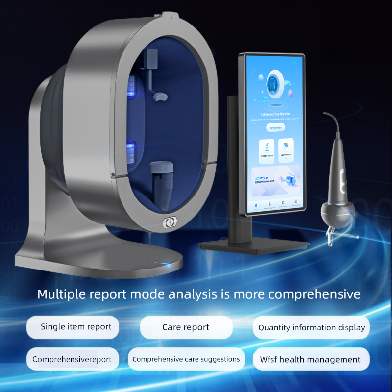3D AI Skin Analyzer 21.5 HD 36M Pixels