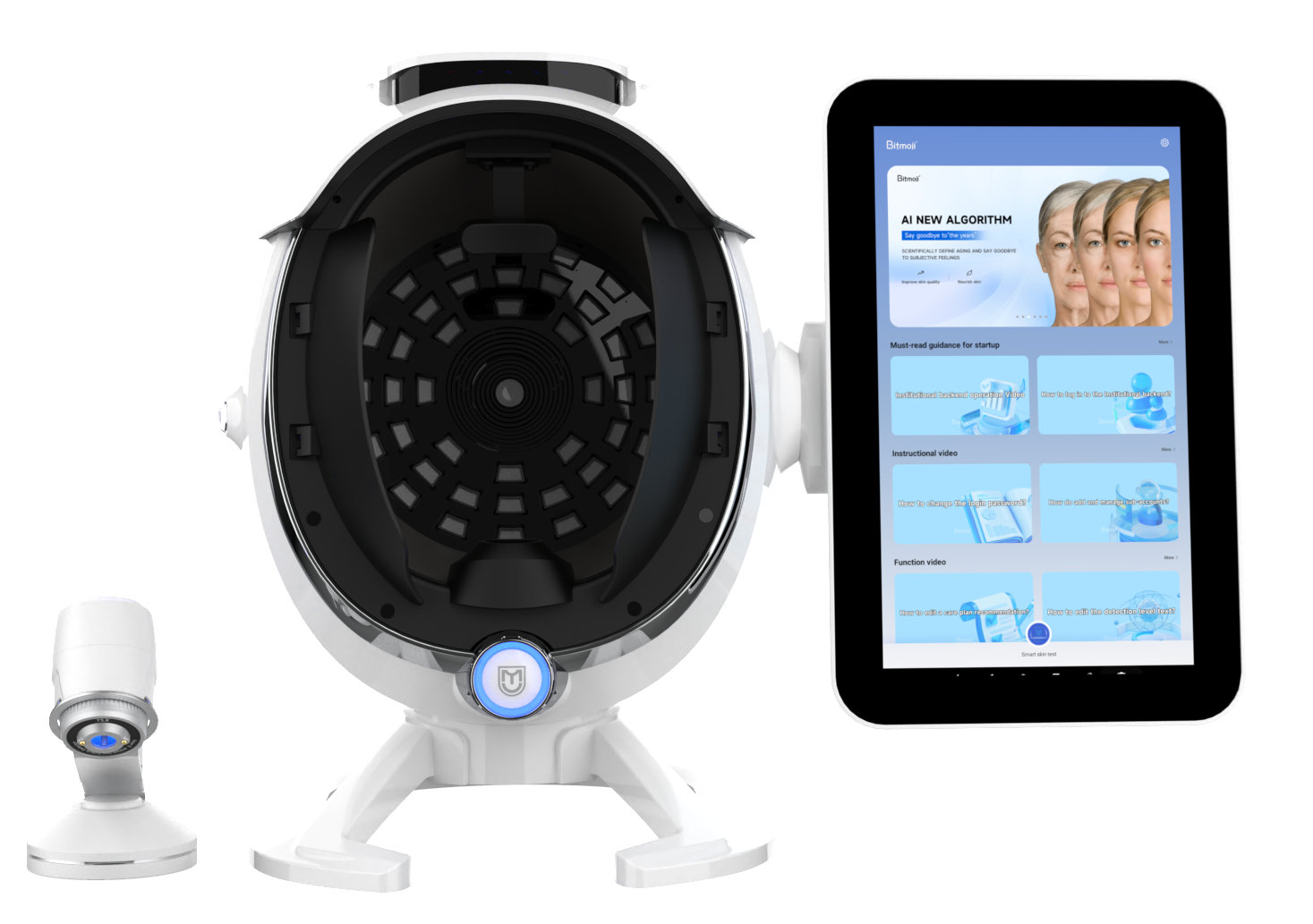 3D Skin Diagnosis System 36 Million Pixels Facial Analysis Machine Light Spectrum Skin Analysis Scanner Beauty Salon Equipment