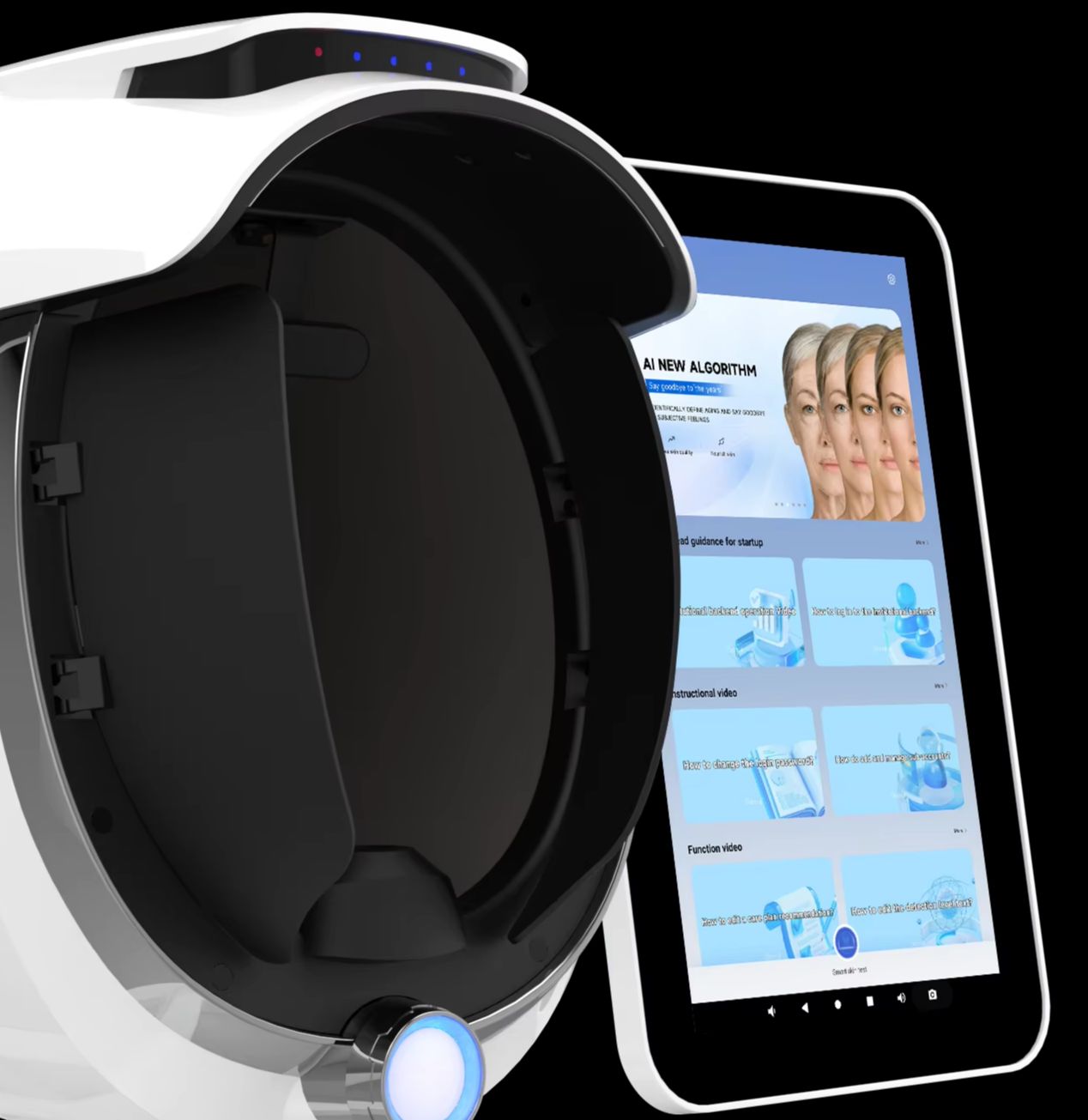 8 Spectra A6 AI Skin Analyzer Professional 3D Facial Skin Detection Machine Digital Skin Diagnosis Device Beauty Salon Skin Analysis