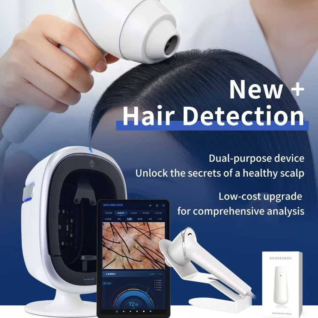 AISA O1 Pro Face Skin Analyzer Diagnostics Machine 15.6 Inch 3D AI Professional Facial Skin Tester Scanner Analyzer Report Print