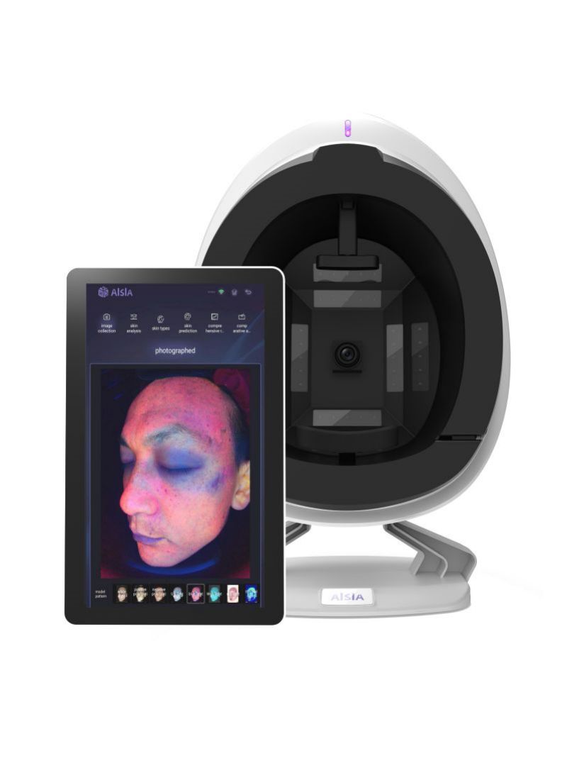 Aisia 3D Skin Analyzer Machine AI Magic Mirror 36 Million Pixels UV Pigmentations Detection Face Scanner Skin Analysis Machine - Image 5