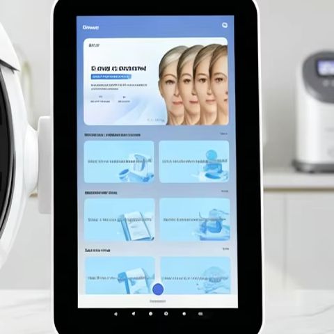 All Around Image Skin Analyzers 3D AI Intelligent 8 Spectrum Facial Camera Detector Beauty Equipment With 16.5 inch HD Screen A6