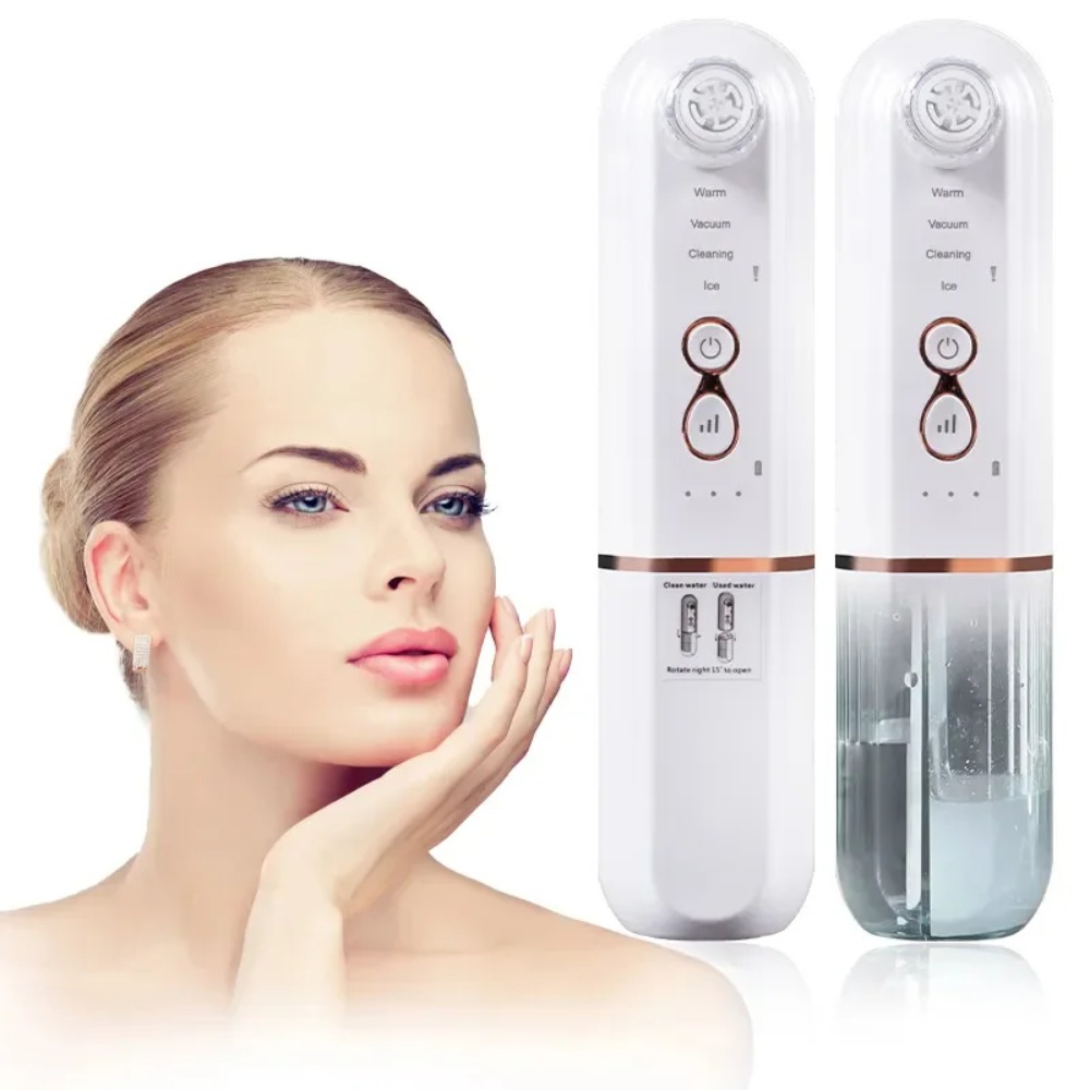 Blackhead Remover Vacuum Water Cycling Vacuum Blackhead Remover and Exfoliators Machine Skin Clean Water Vacuum Home Use - Image 4