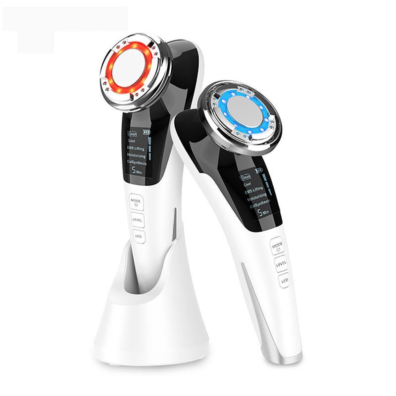 EMS Facial Massager Microcurrent Face Lifting Deep Cleaning Wrinkle Removal Cool Compress Skin Tighten Skincare Beauty Device - Image 6