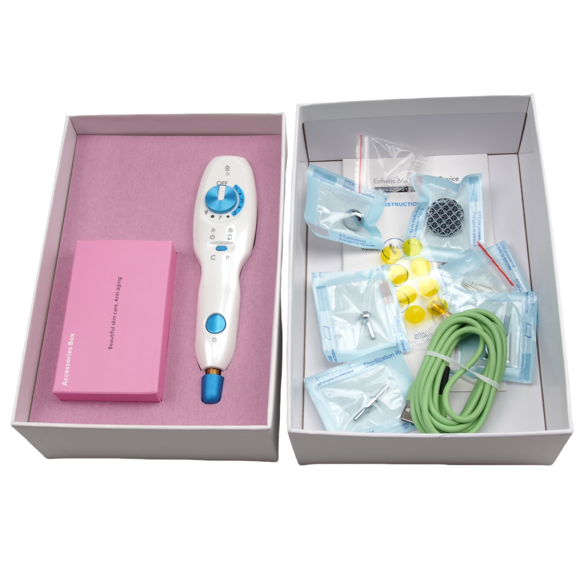 Hicovo Fibroblast Plasma Wart Freckle Wrinkle Removal Mole Dark Spot Remover Acne Treatment UV Skin Machine - Image 6