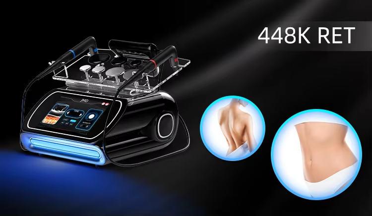 INDIBA 448KHZ Tecar Therapy Machine Slimming Pain Relief SPA Beauty Skin Rejuvenation Diathermy Equipment