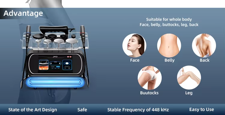INDIBA 448KHZ Tecar Therapy Machine Slimming Pain Relief SPA Beauty Skin Rejuvenation Diathermy Equipment - Image 3