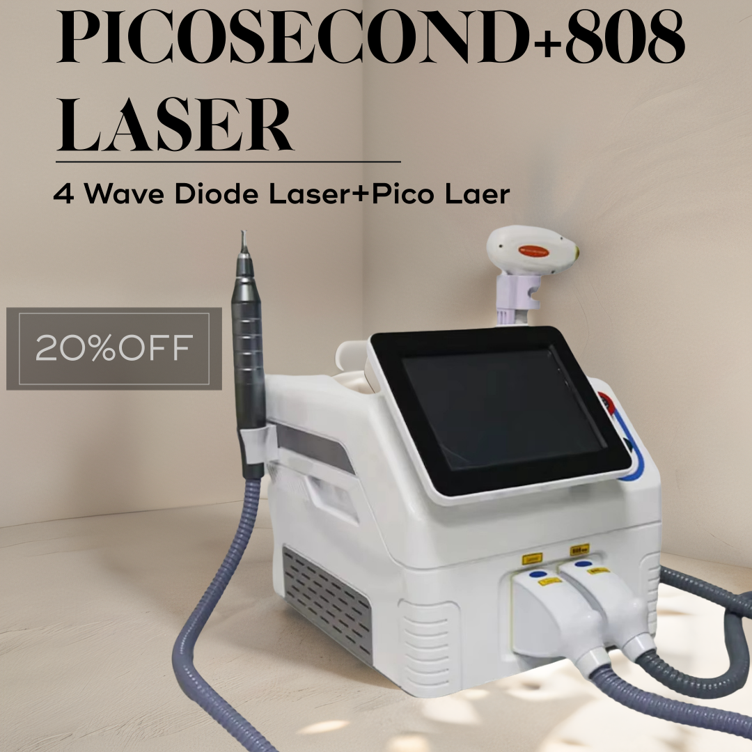 Newest Factory Price 2 in 1 808nm Diode Laser  Hair Removal and Pico laser Pigment Removal Machine