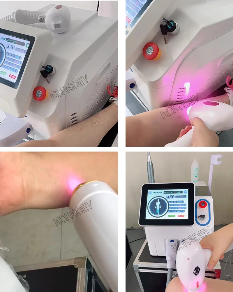 Newest Factory Price 2 in 1 808nm Diode Laser  Hair Removal and Pico laser Pigment Removal Machine - Image 4