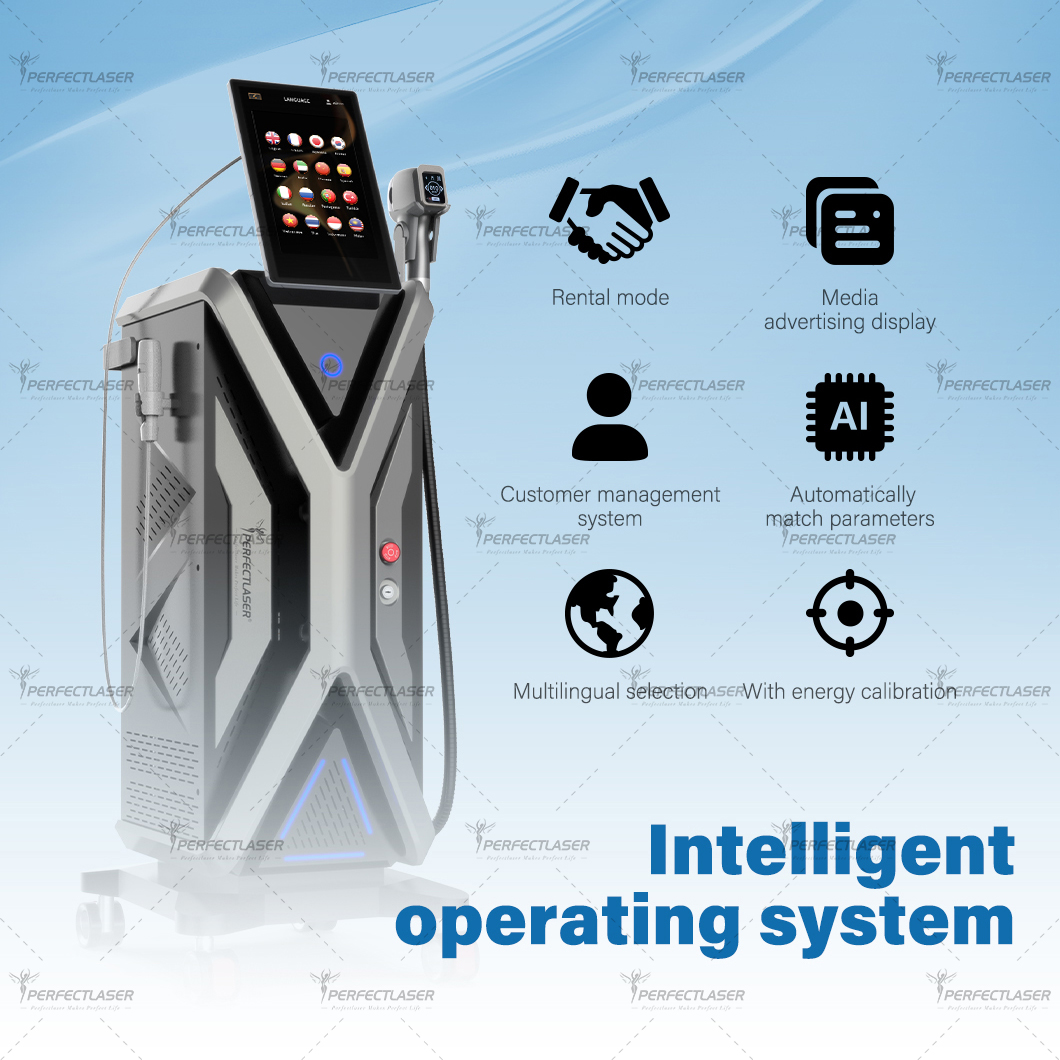 Perfect laser Diode Laser Hair Removal Machine 1800W 755nm 808nm 940nm 1064nm AI Skin Analyzer Professional Salon Beauty Device - Image 5